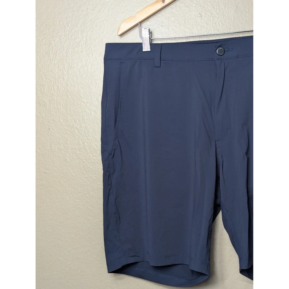 Infinity Performance Short Mens 40 Blue Linearflex Stretch Lightweight Active